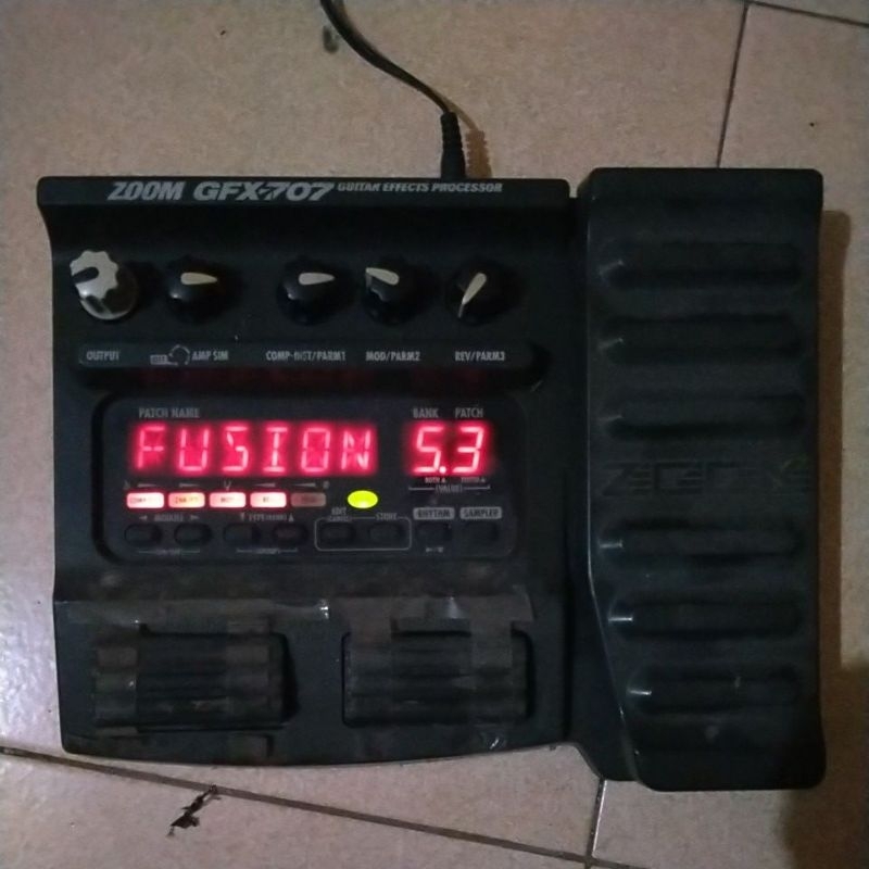 efek gitar zoom gfx 707 gfx707 gfx-707