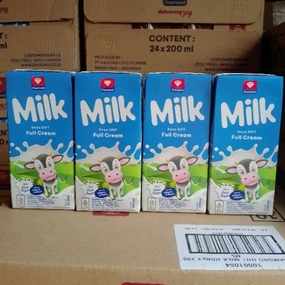 

Susu Diamond Milk Fullcream 200ml (4 pcs)