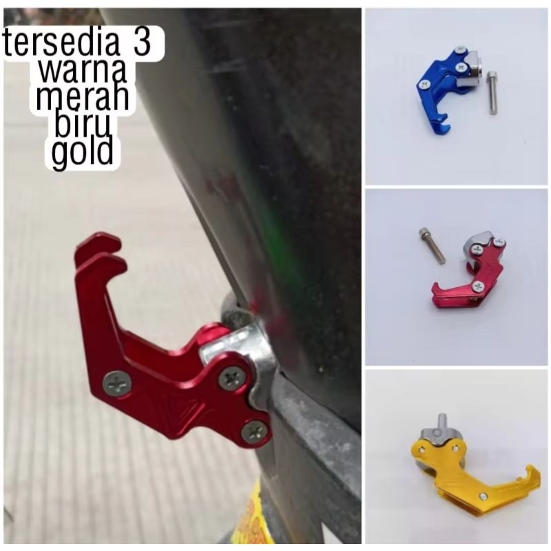 Gantungan Barang Sepeda Motor Cnc Model Cakar  Universal Beat Vario Scoopy Lexy NMax Mio Fino - Cant