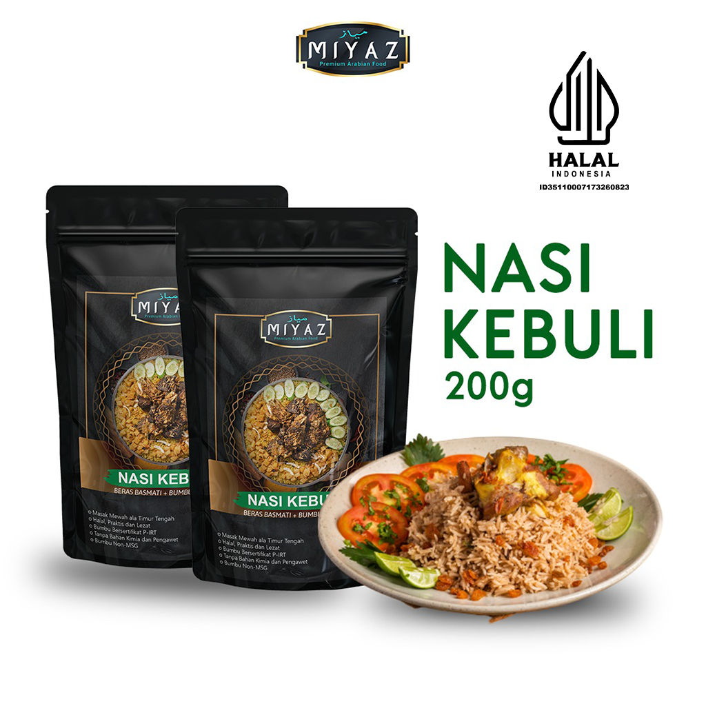 

MIYAZ NASI KEBULI BERAS BASMATI BUMBU INSTAN [200GR]