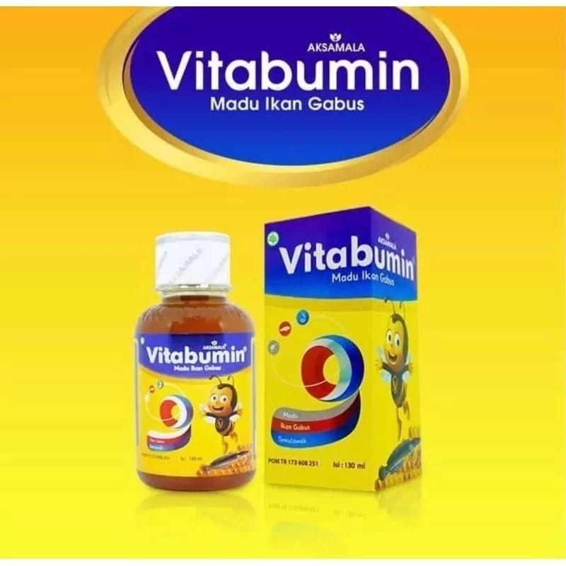 MADU VITABUMIN IKAN GABUS 130 ML - MADU IKAN GABUS VITABUMIN AKSAMALA