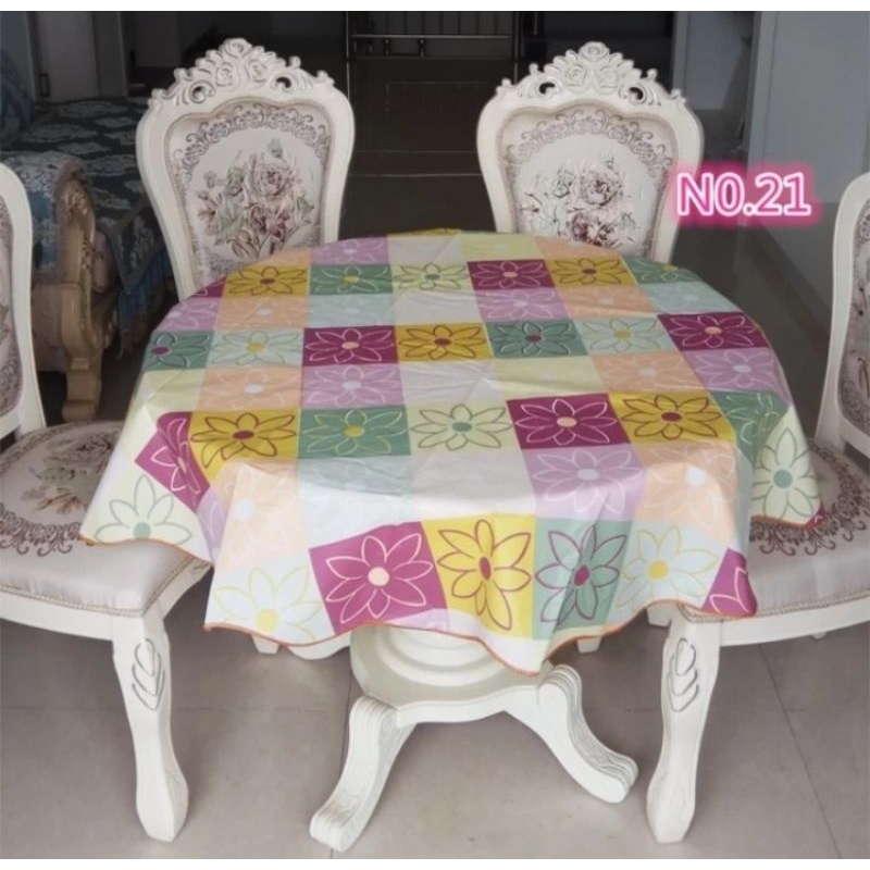 TAPLAK MEJA  PERSEGI ANTI AIR/TAPLAK MEJA BULAT ANTI AIR