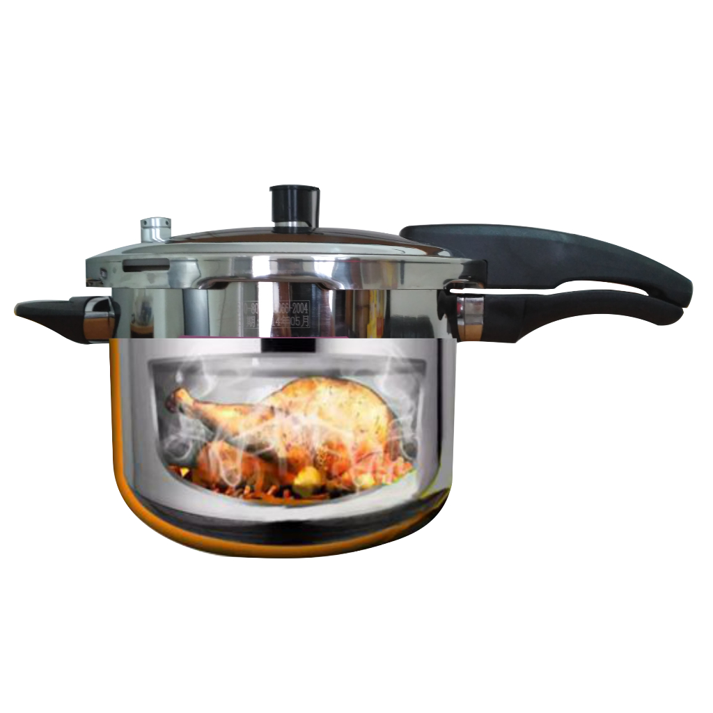 Panci Presto Ayam Tulang Lunak dan Bandeng Presto Duri Lunak ZOOPER 5 Liter Stainless  -  Anti Gagal