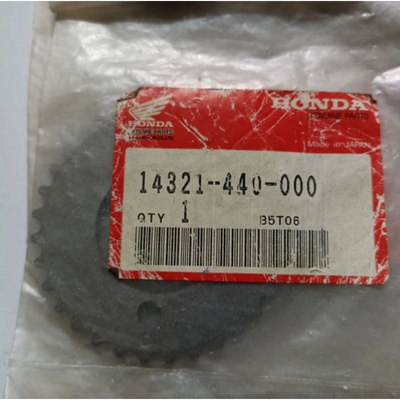 GEAR GER GIR GIGI TIMING SENTRIK KETENG ATAS CB100 CB125 GL100 GL125 GL PRO ORI JAPAN