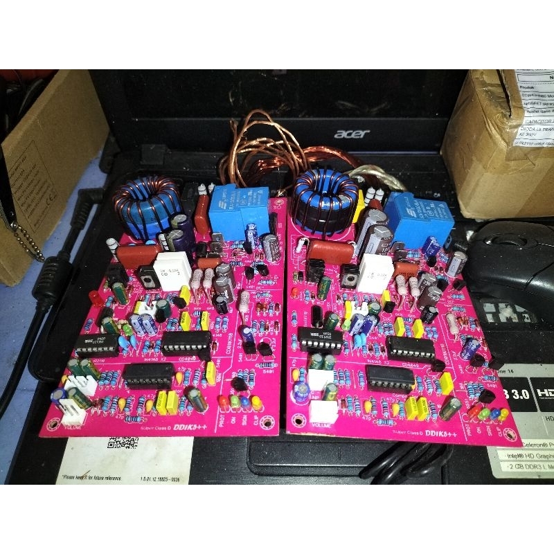 kit  driver amplifier class d kelas d. ucd