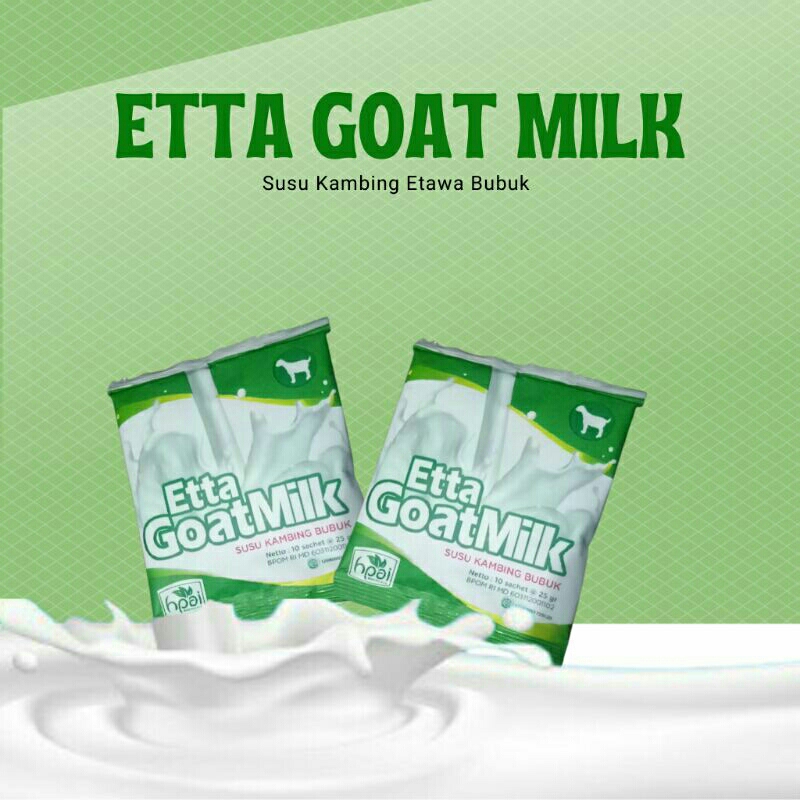

Susu kambing etawa bubuk sachet