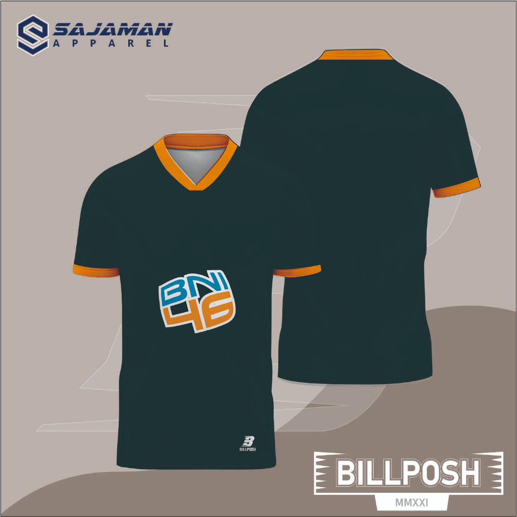 KAOS BNI/KAOS BNI 46/JERSEY BNI/JERSEY BNI 46/KAOS HITAM/AGEN 45