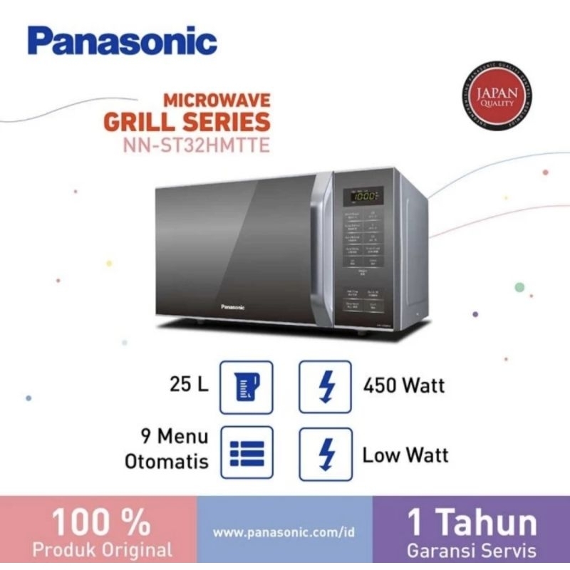 Microwave Oven Panasonic  NN-ST32HMTTE / ST32NB Low Watt