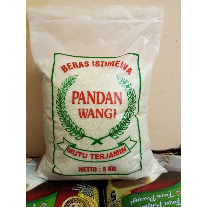 

Beras pandan wangi premium super si bersih 5kg