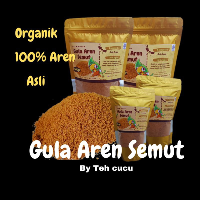 

Brown Sugar Organik, Gula Aren Serbuk, Gula Aren Semut Aren Original