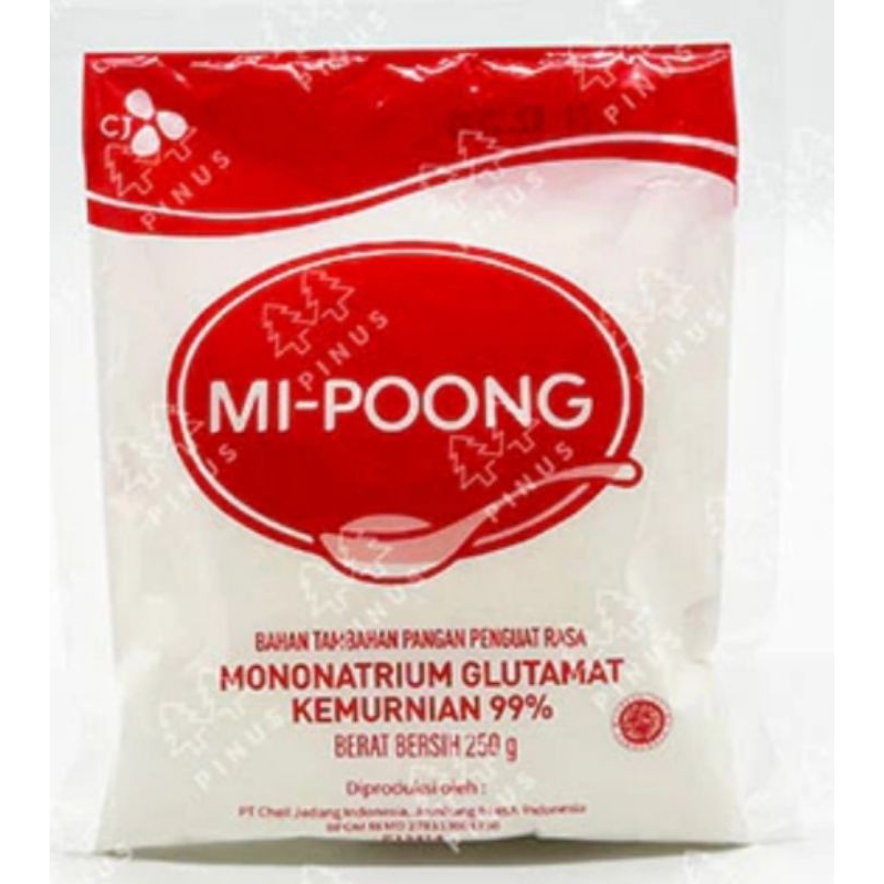 

MI-POONG PENYEDAP RASA/MECIN 250 GRAM