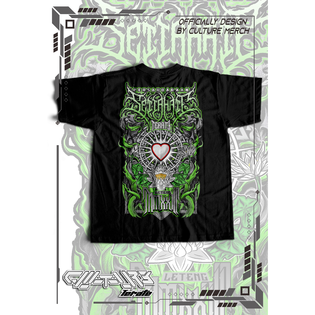 KAOS SETIA HATI TERATE DISTRO PASHTER PUNKSHTER KAOS PSHT RAJA TEGA TERATE PSHT