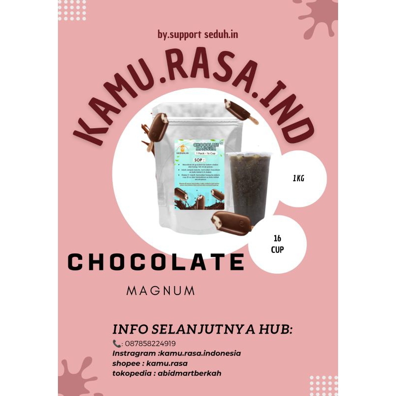 

NEW CHOCOLATE MAGNUM 1KG