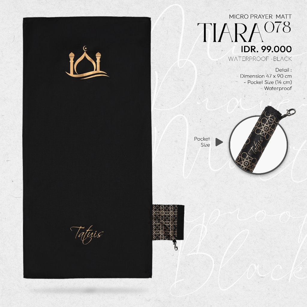 Tatuis Sajadah Tiara 078