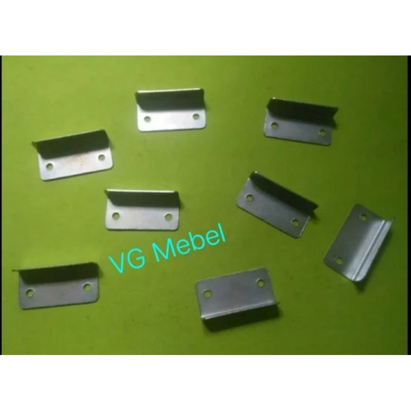 Plat Kunci L - Siku Penahan Tatapan Lidah Kunci Lemari Laci