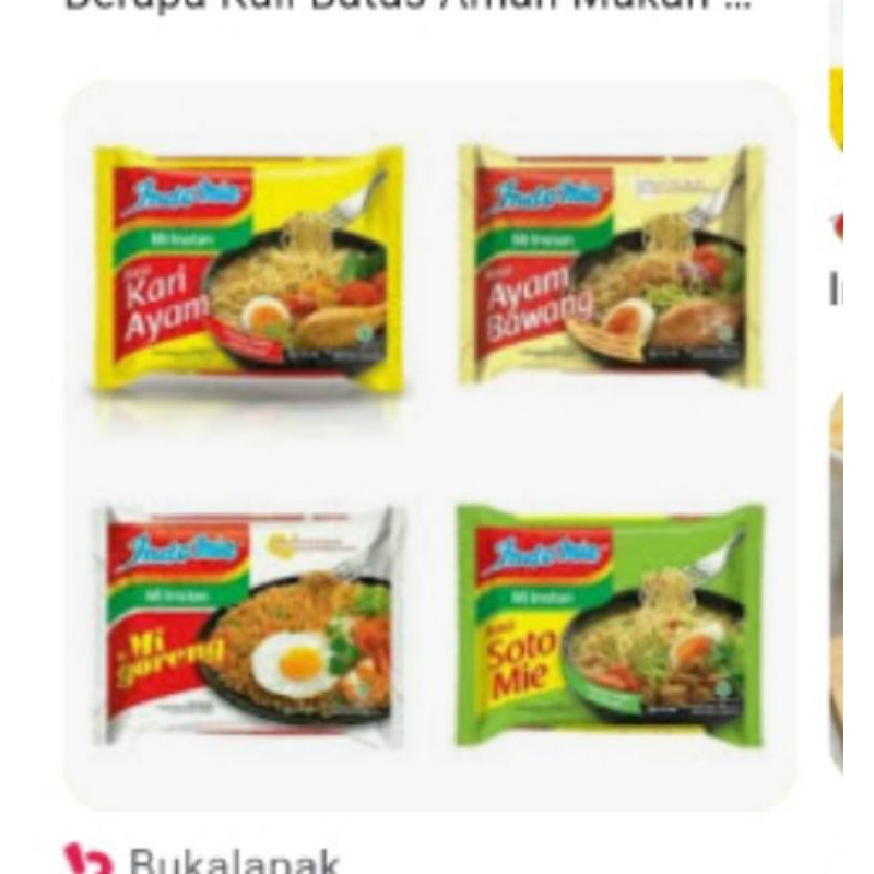 

mie instan indomie/sedap 5pc