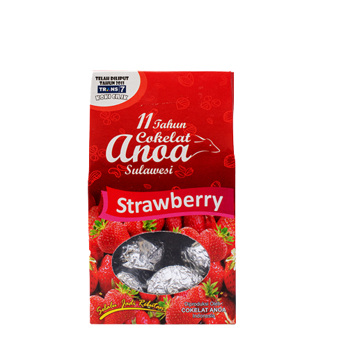 

Cokelat Anoa Strawberry 150 gr