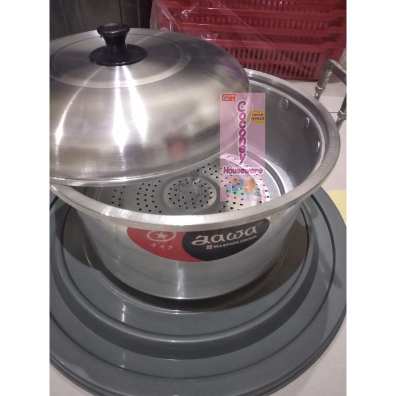 Panci Kukus / Dandang / Panci Kukus Maspion / Panci Kukus Jawa / Panci Kukusan Nasi / Panci Kukus Da