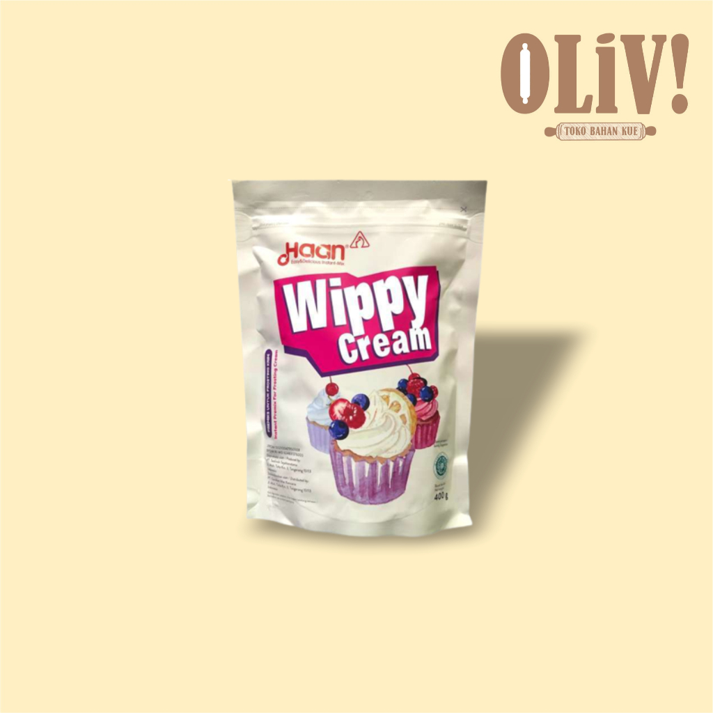 

Haan Wippy Cream Bubuk Instant Pouch