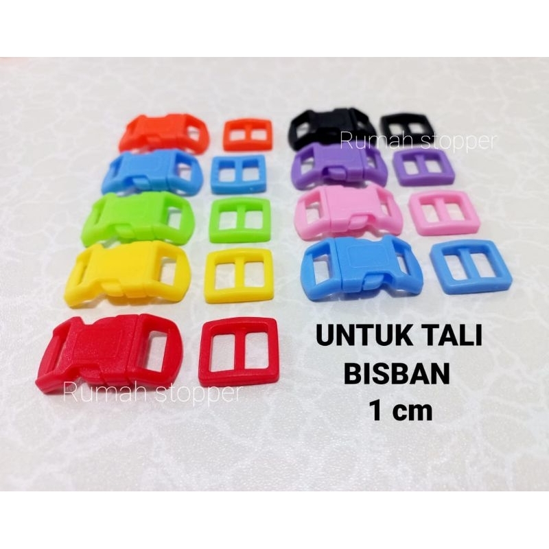 Kunci sodok / buckle sodok + Ring jalan 1cm(1set)
