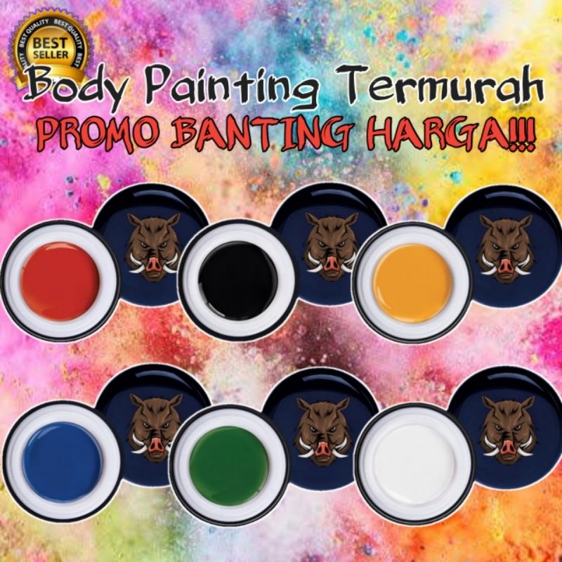 BODY PAINTING / FACE PAINTING TERMURAH