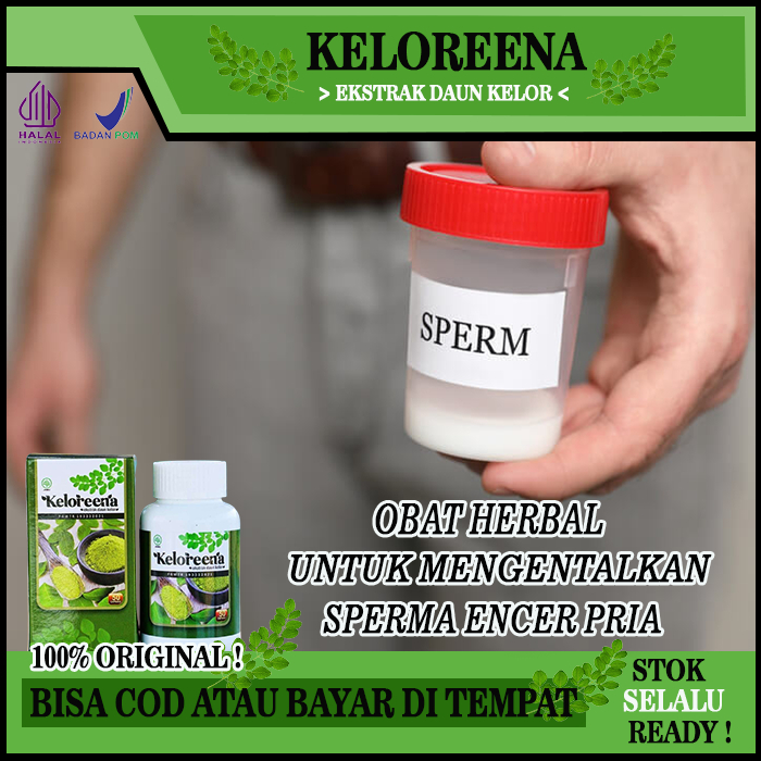Obat Sperma Encer Untuk Pria / Obat Penyubur Sperma Pria, Obat Azoospermia,  Obat Sperma Kental / Pe