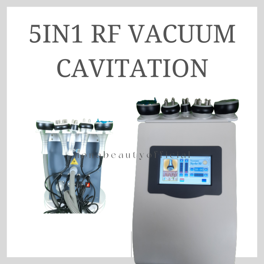 5IN1 RF VACUUM CAVITATION / ALAT RF SLIMMING VACUM / ALAT SLIMMING