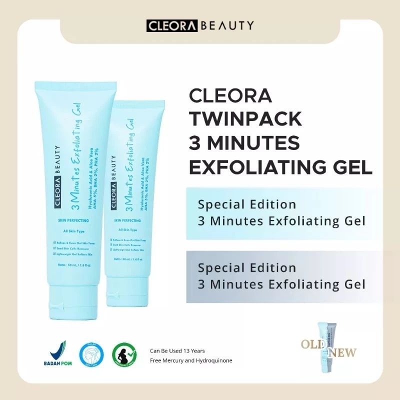 CLEORA 3 MINUTES EXFOLIATING GEL