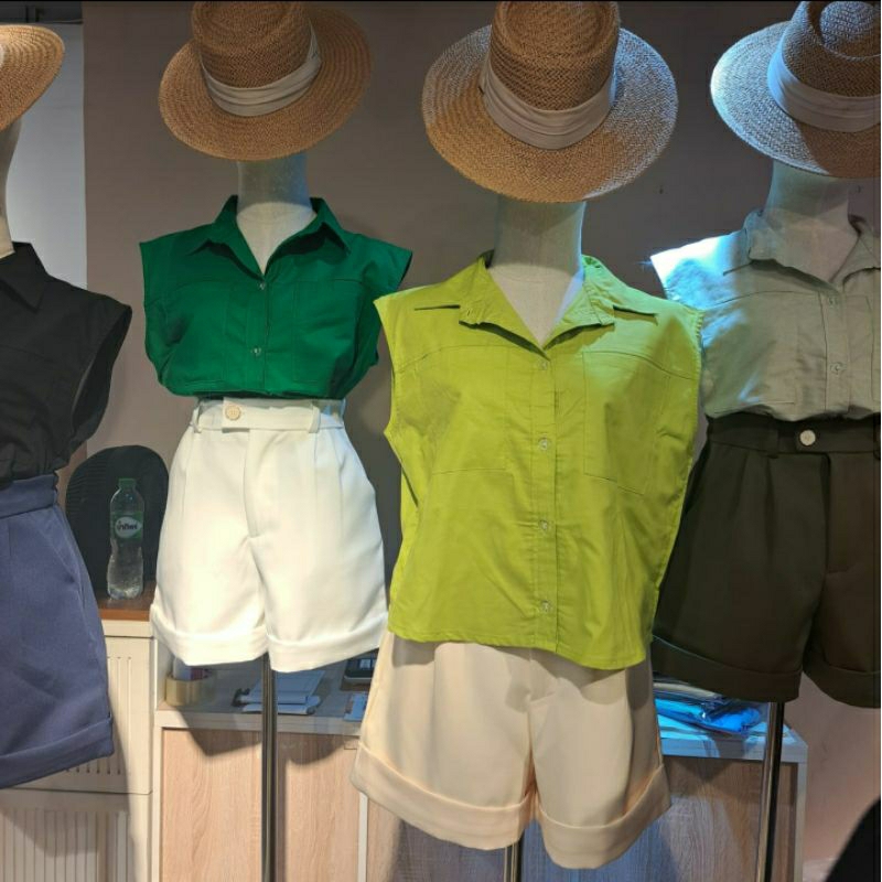 READYSTOCK KEMEJA BANGKOK POLOS DECEMBER'S #BA104