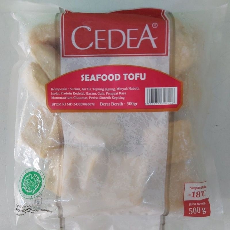 

Cedea Seafood Tofu 500gr