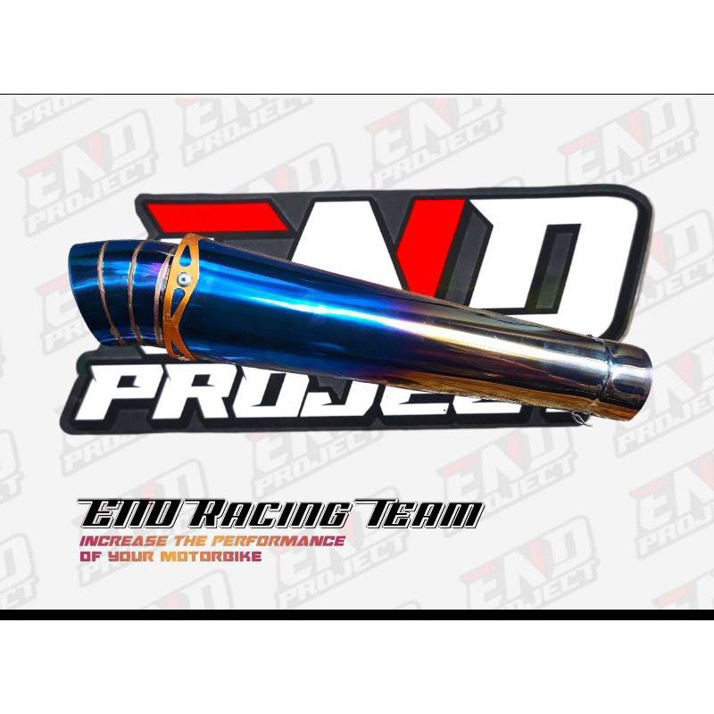 Silencer Knalpot Vixion cb150r R15 Jupiter MX Satria FU Sonic Verza, KNALPOT RACING KOU