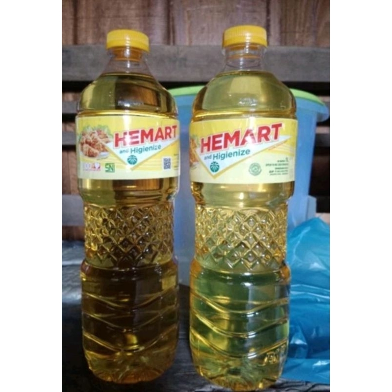 

MINYAK GORENG HEMART kemasan botol 1L