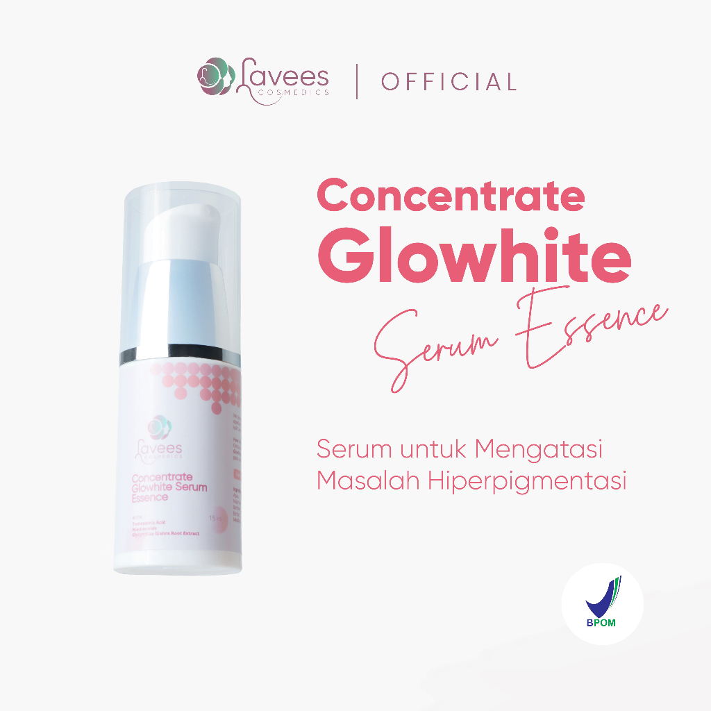 Lavees Cosmedics - Concentrate Glowhite Serum Essence [Serum Flek & Melasma]
