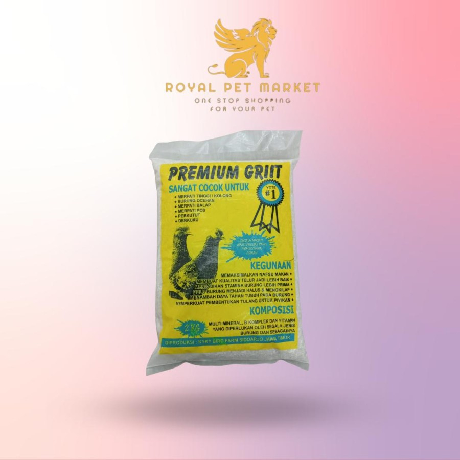 RPM Premium Griit 2Kg Pakan Burung