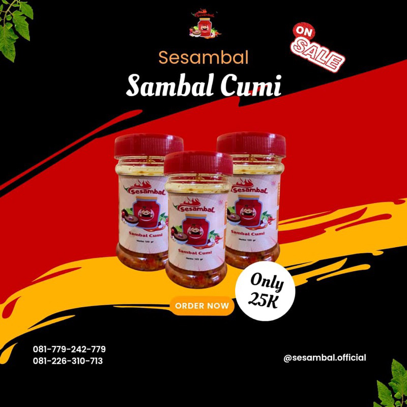 

Sambal Cumi 125gr Pedes Nampol