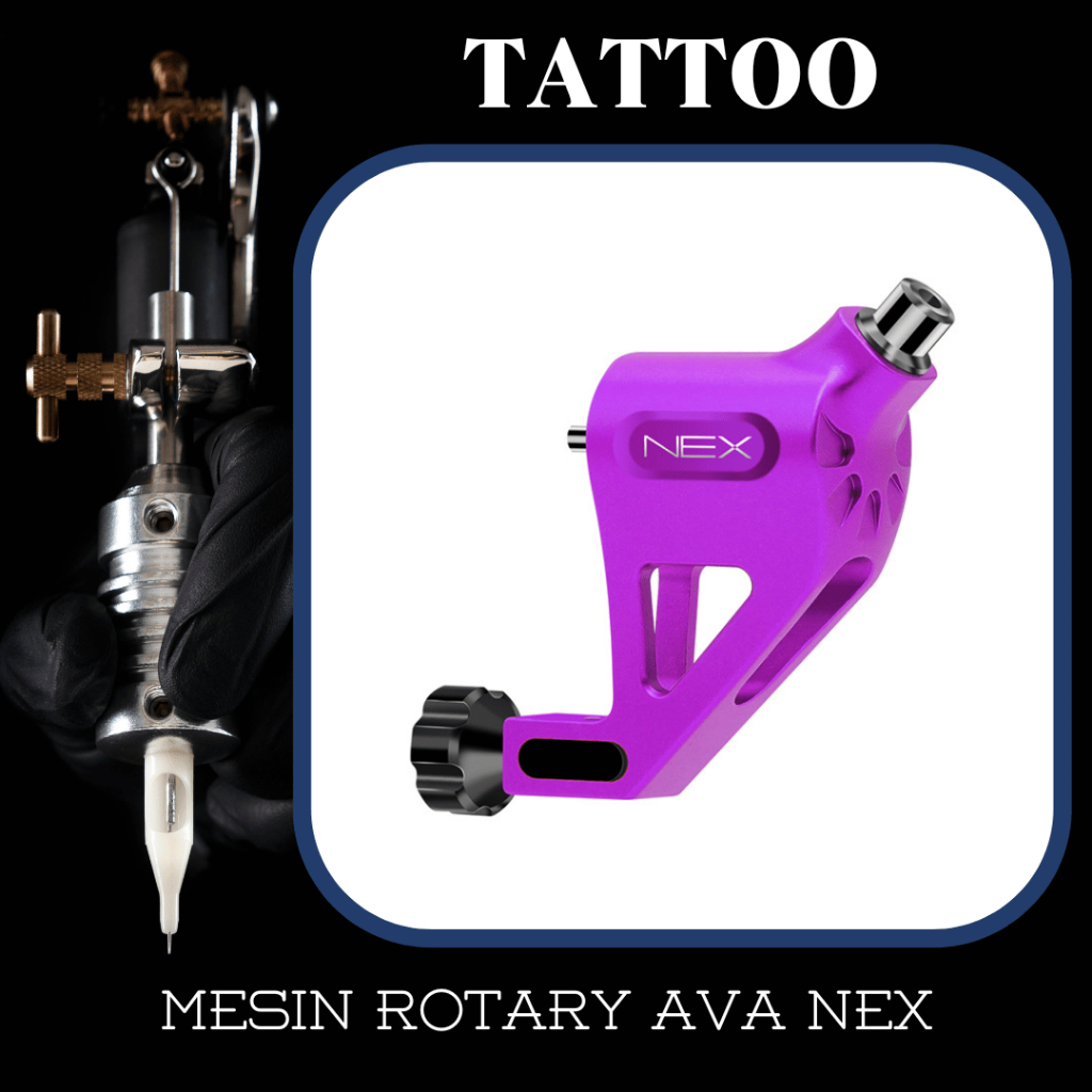 Mesin Tato Tattoo Machine Rotary AVA NEX ORIGINAL Termurah