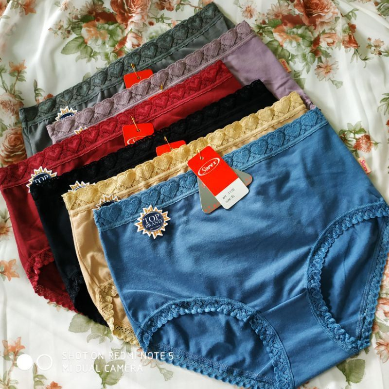 Fortunesong - Celana Dalam Wanita Sorex Renda / CD SOREX 1171 / CD SOREX 1172 JUMBO TERBARU