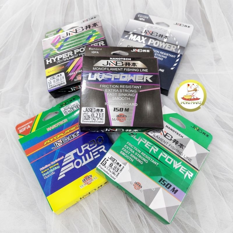 Senar Pancing JNB Super Power - Max Power -  Uv Power - Turbo Power