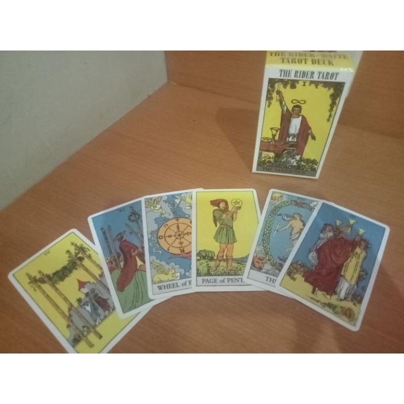 kartu Tarot The Rider White