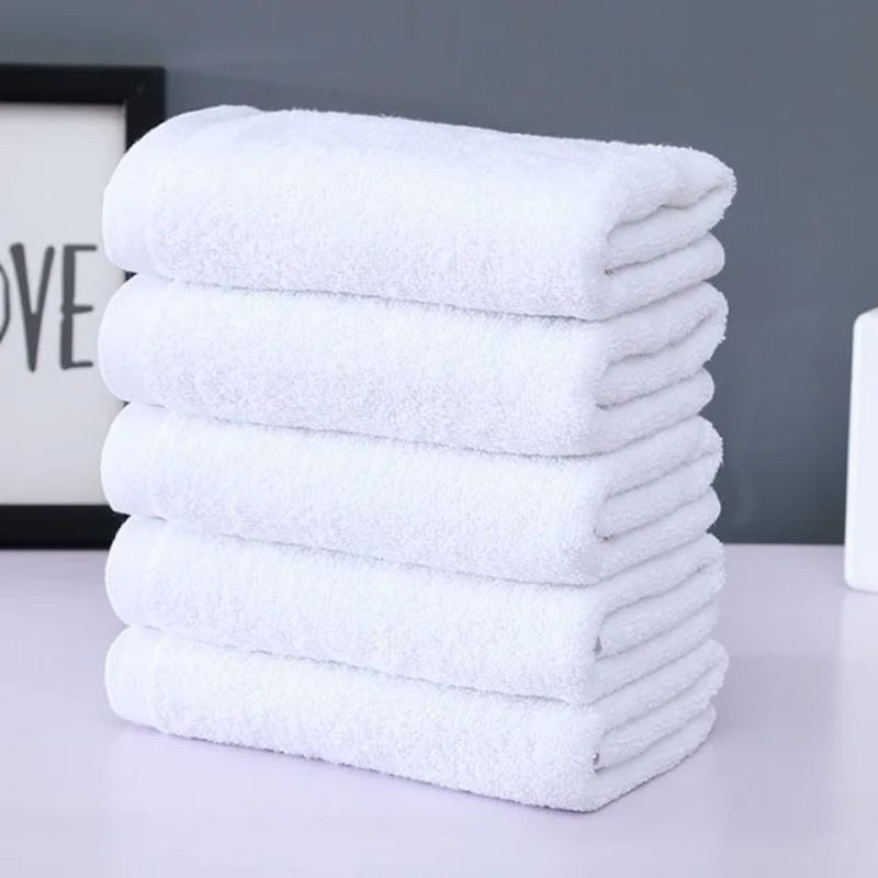 Handuk Hotel Bintang 5 Premium Benang 20s 2 Combed Full Cotton Dengan Ketebalan 550 Gsm