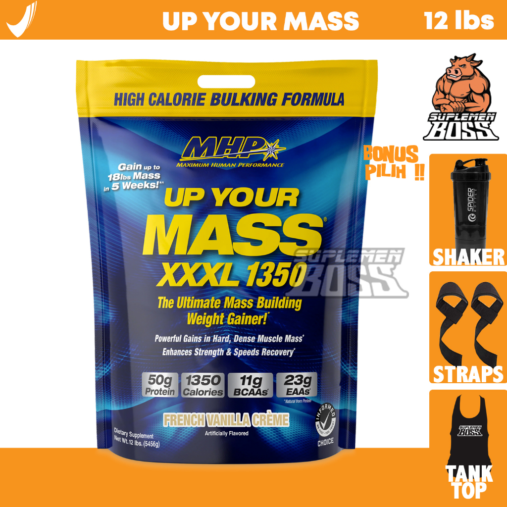 MHP UP YOUR MASS XXL 12 lbs GAINER