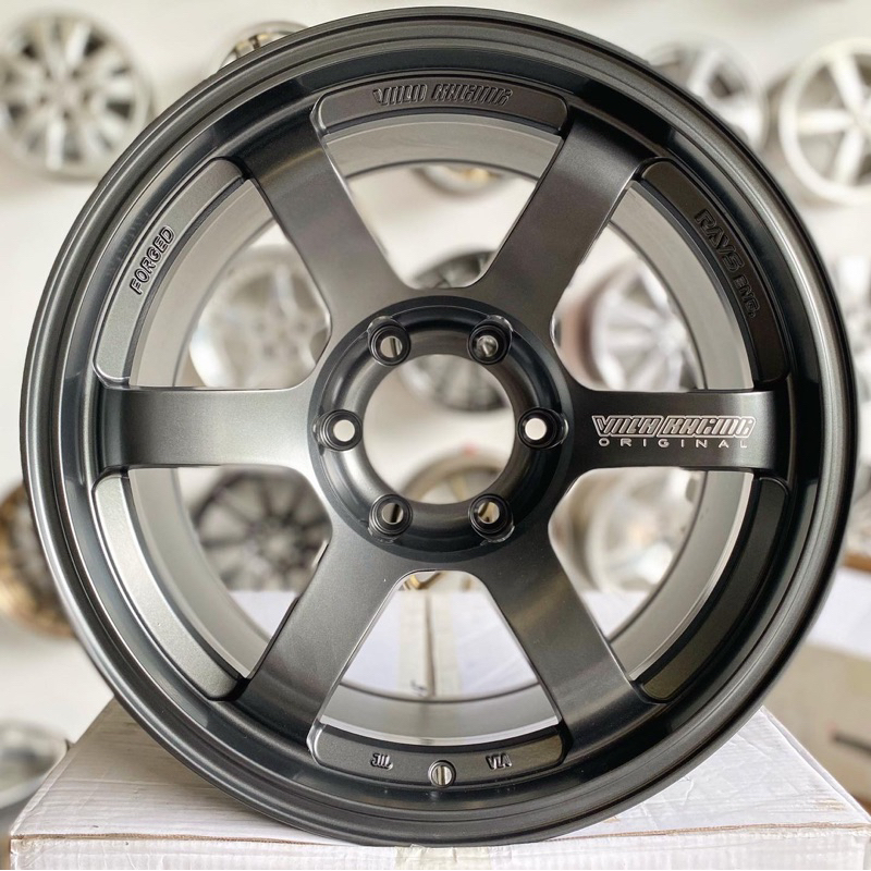 te37 progressive r18 lubang 6 velg pajero fortuner dll