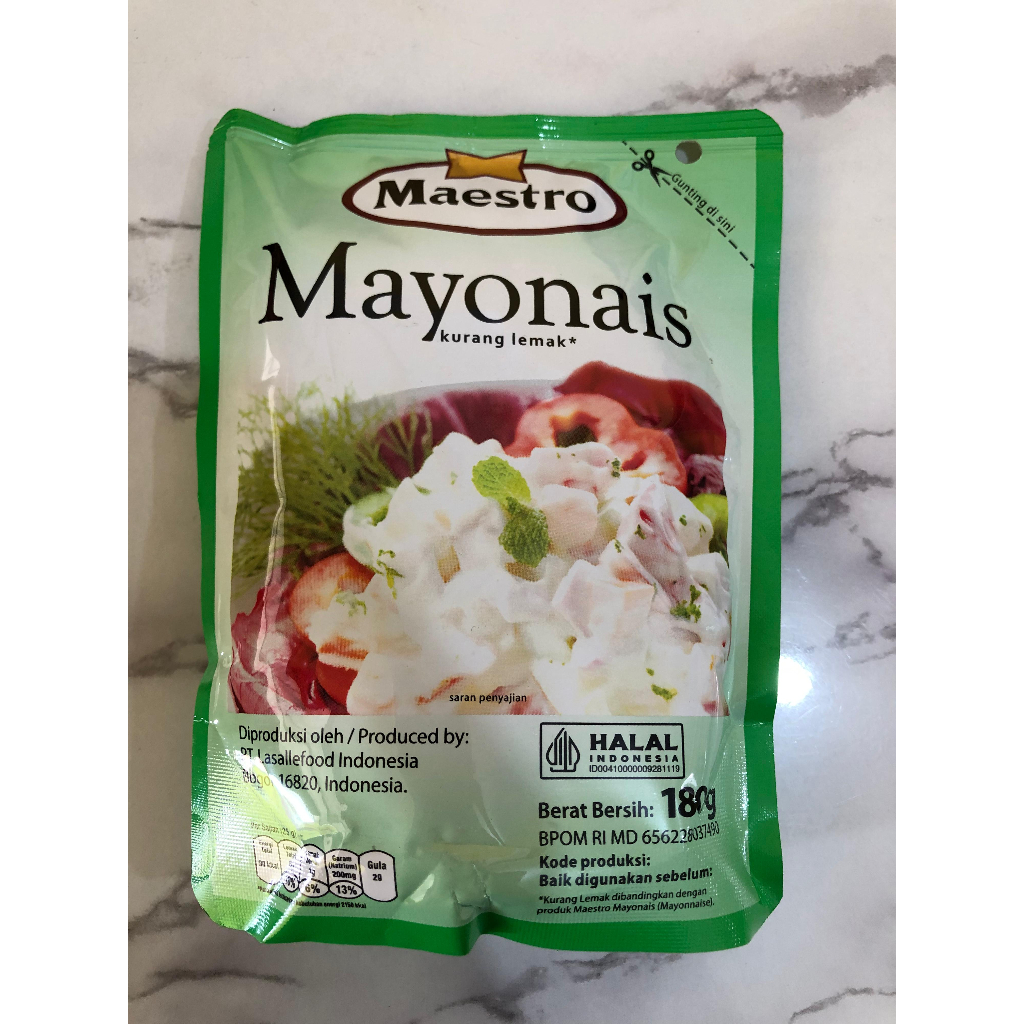 

Maestro Mayonnaise 180 Gr