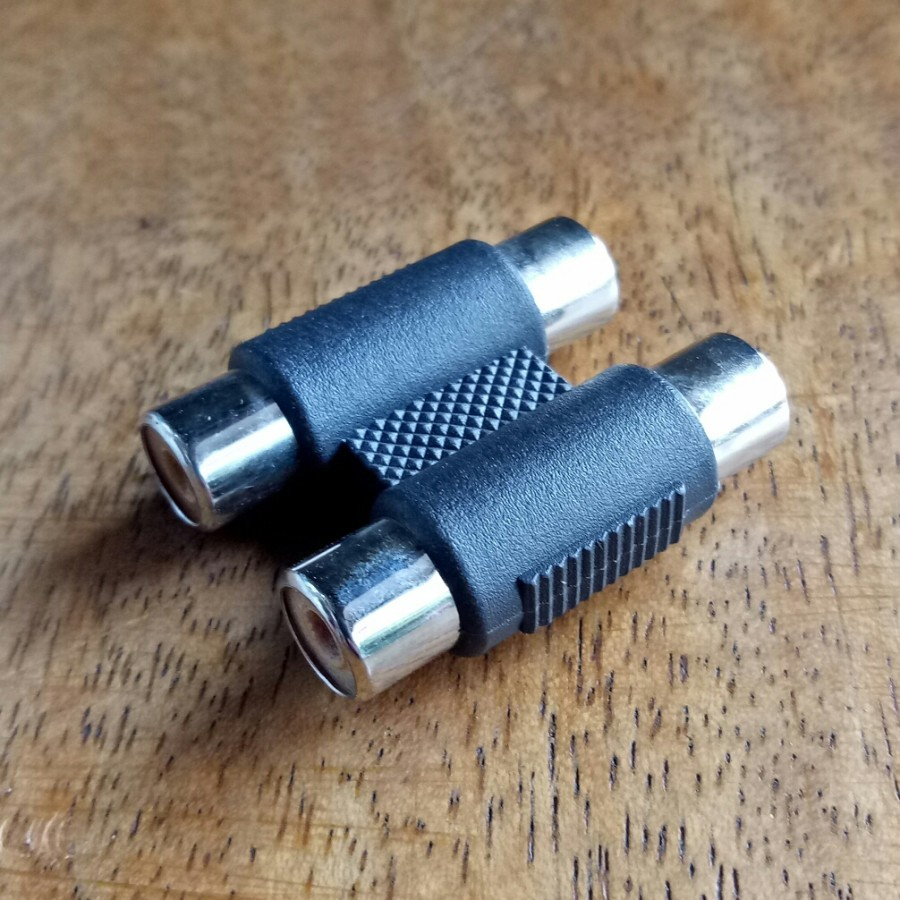 Jack Sambungan Audio RCA 2 ke RCA 2