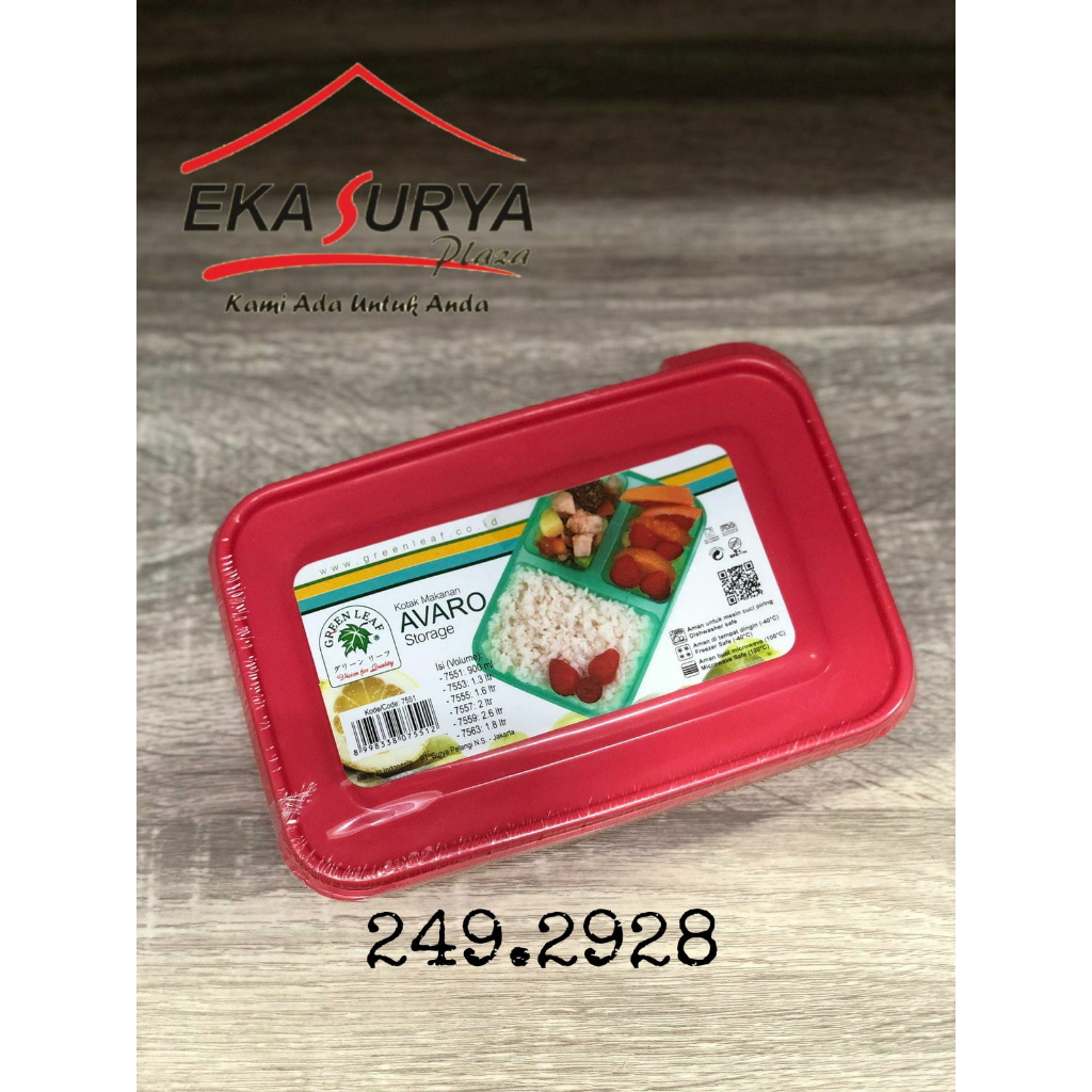 Tempat Makan Avaro/Lunch Box Avaro/Tempat Makan Anak Avaro