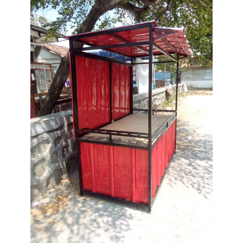 kontainer/grobak dagang