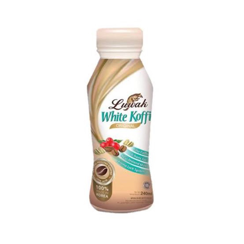 

Luak White Coffe Botol 220 ML