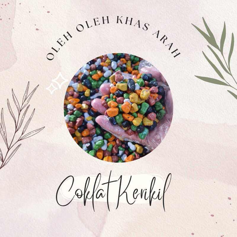 

Oleh Oleh Khas Arab Coklat Krikil 250 gr - 1 Kg