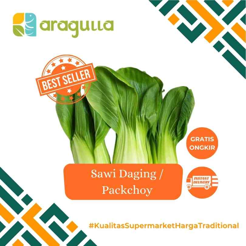 

Pakcoy / Sawi Daging [Sayur - Sayuran Segar Instant / Express Surabaya] - Aragulla