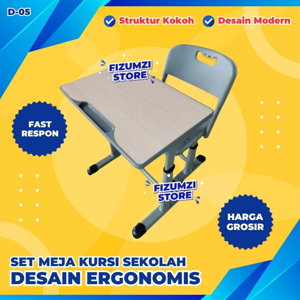 Mebeler Sekolah, Mebelair Sekolah, Meubelair Sekolah Type D-05